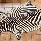 Real zebra skin