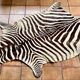 Real zebra skin