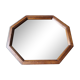 Miroir octogonal art déco 50x40cm