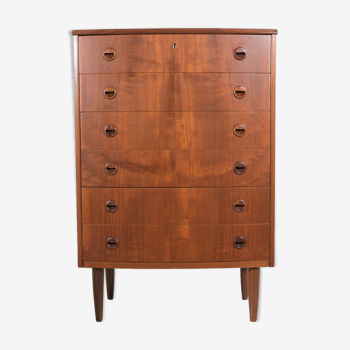 Commode danoise en teck du milieu du siècle, années 1960