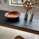 Table de ferme pin noire 250 cm