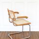 Cesca B64 Breuer Made in Italy armchair - Seat cane redone