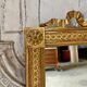 Miroir doré Louis XVI