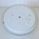 Vintage wall sconce flush mount ceiling light ice glass light fixture 1980s