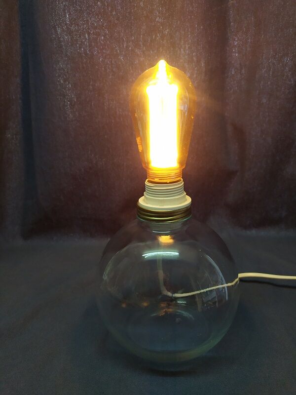 Original bedside lamp glass ball