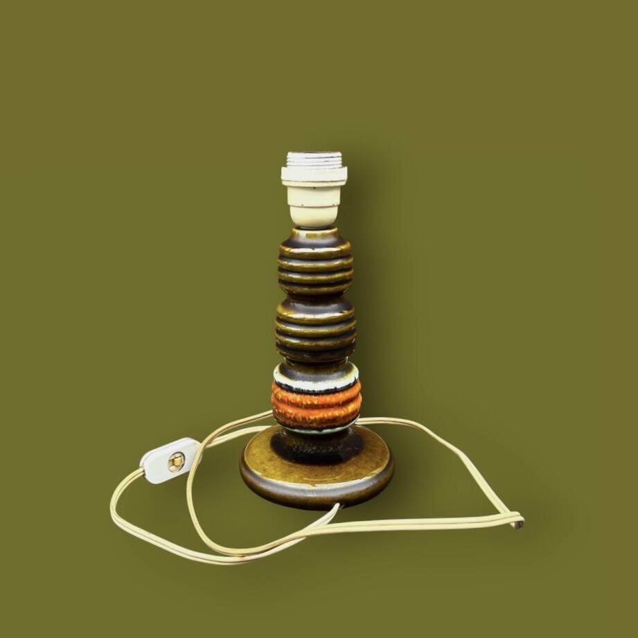 Lamp base West Germany in Fat Lava ceramic – model 576-20