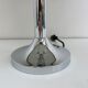 Mid-century mushroom table lamp with chrome base, 1970s