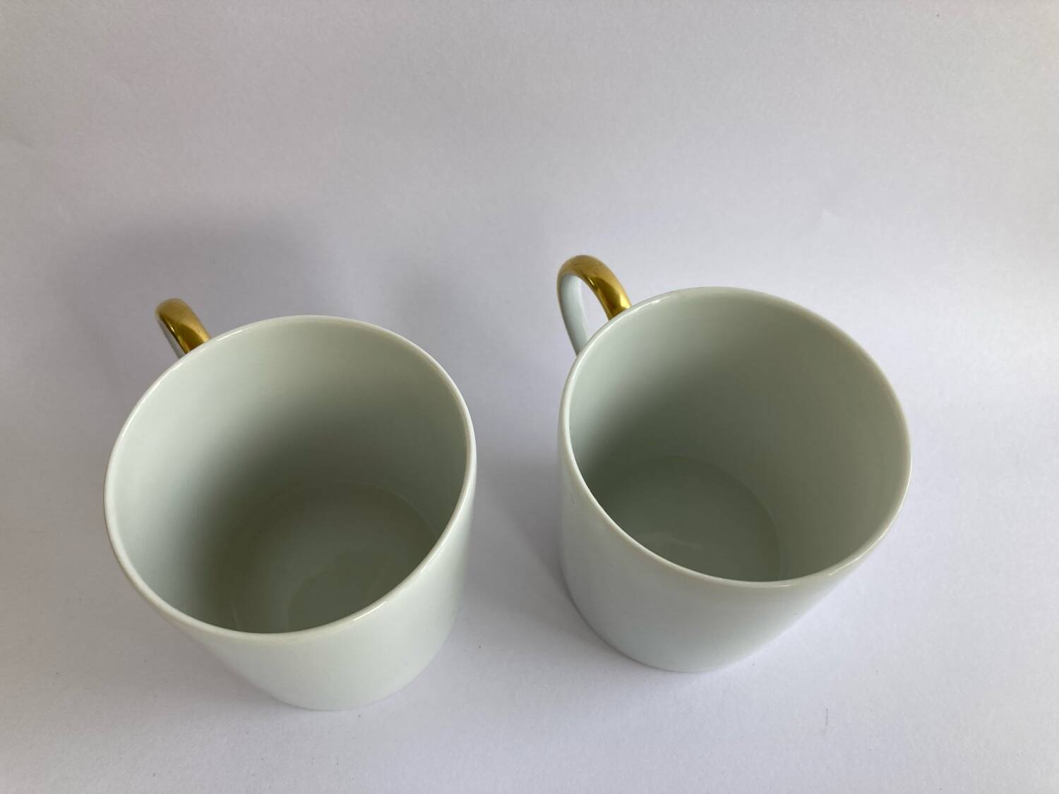 2 Limoges Haviland Stanislas model coffee cups (?)