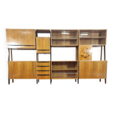 Vintage Modular Wall Unit, 1970s, Set of 4