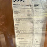 Magnificent varnished chest of drawers