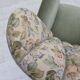 1970s, Danish relax armchair, green furniture velour, original condition.