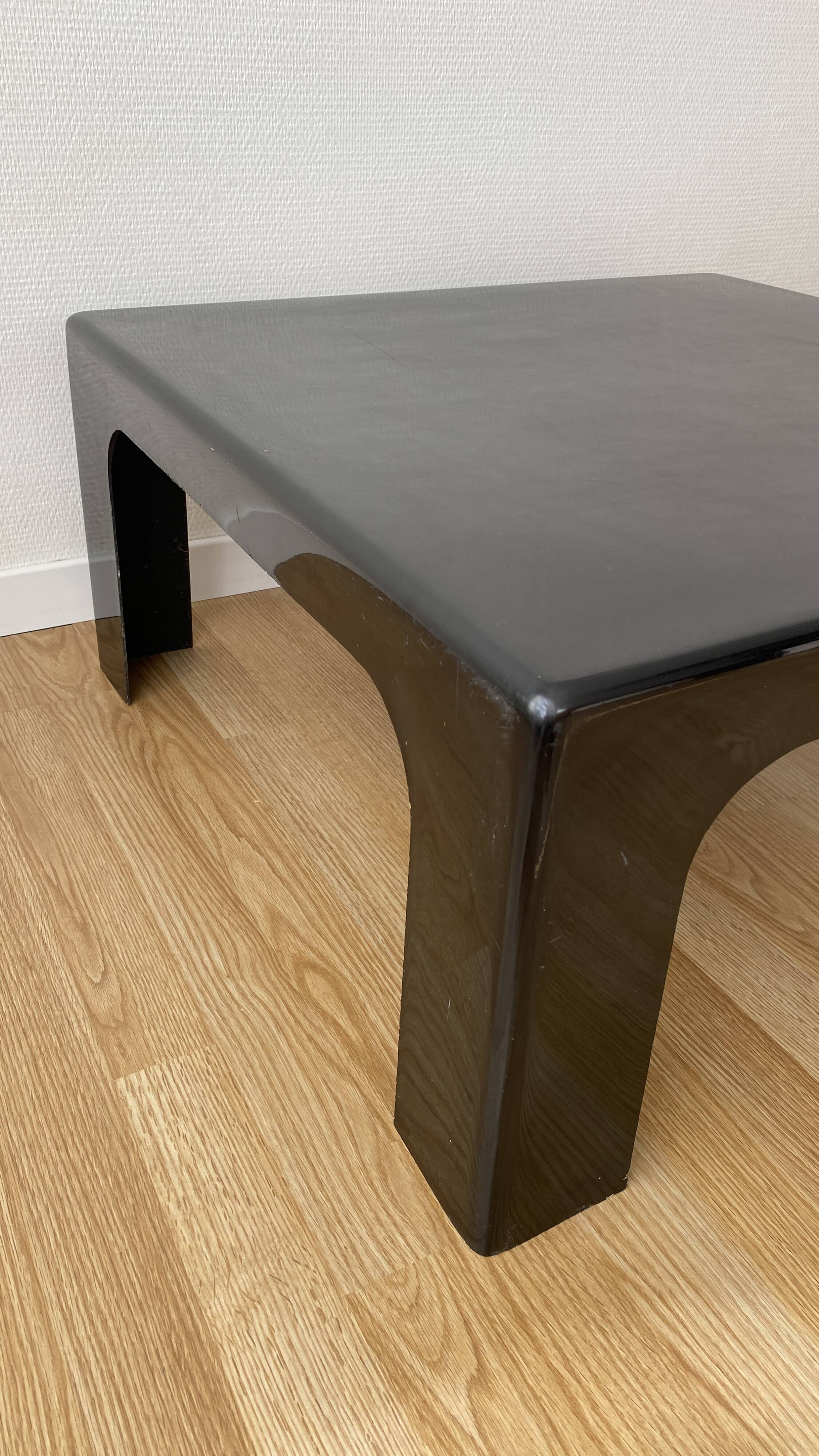 70s fiberglass coffee table