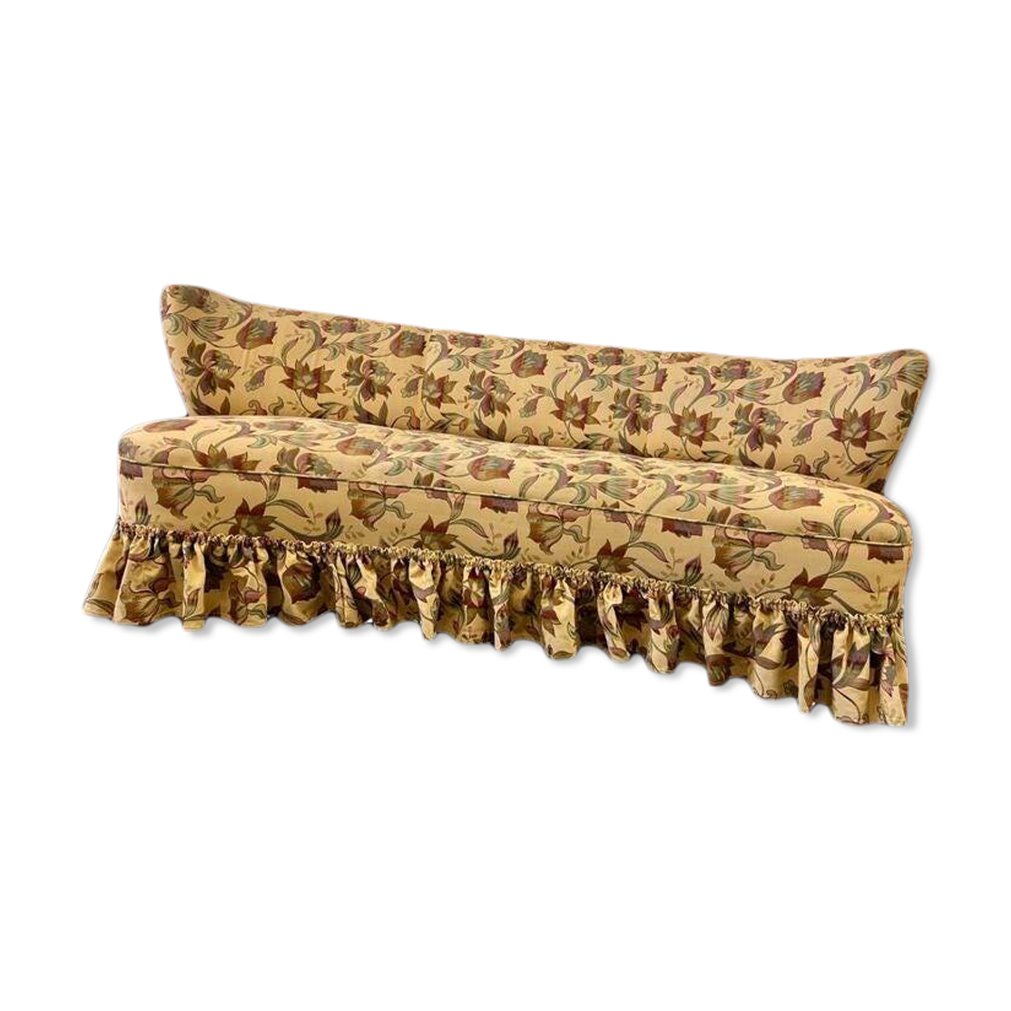 Vintage floral cocktail sofa / sofa / lounge seat