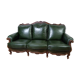 3 seater leather sofa