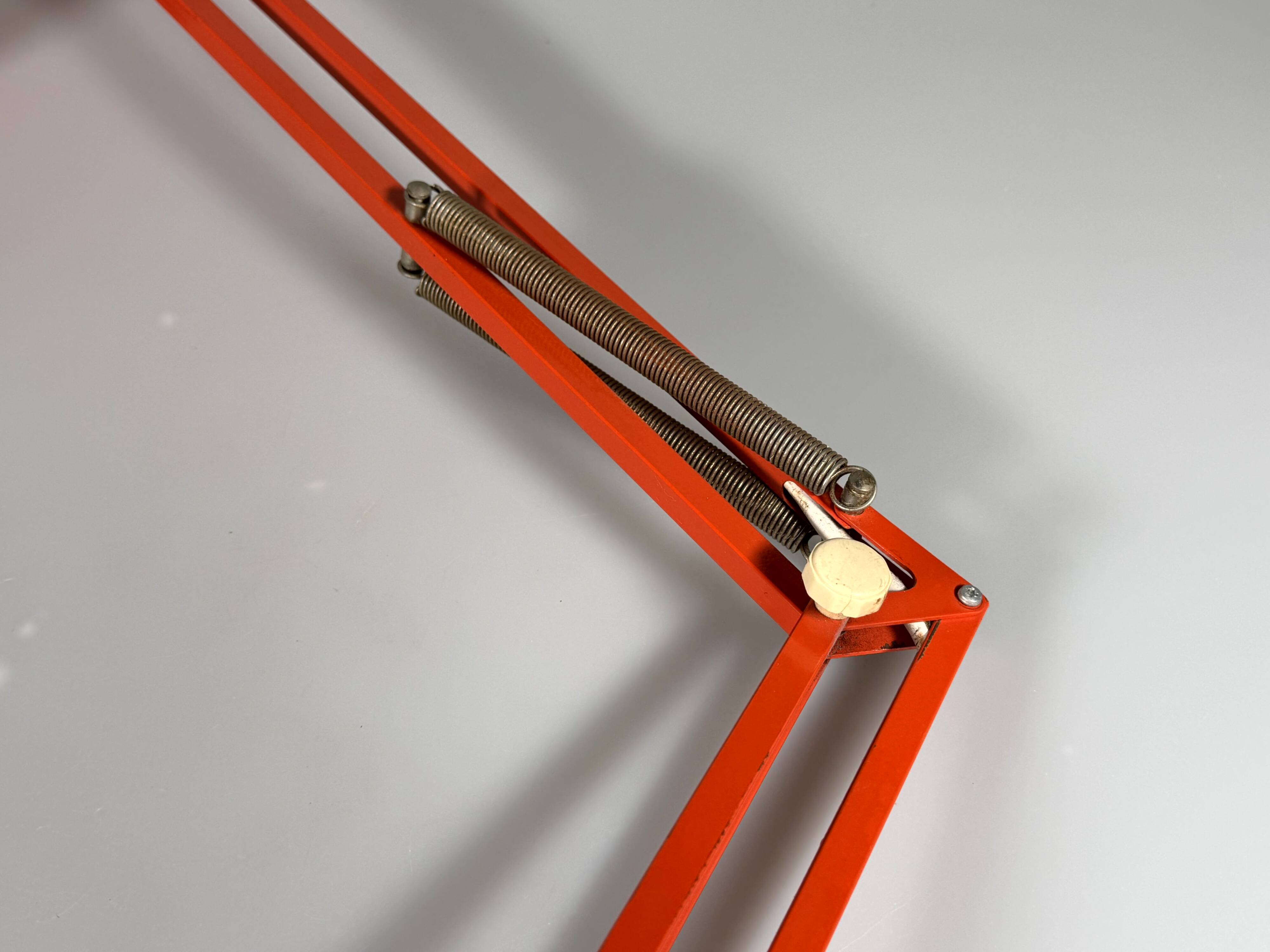 1960s 1970s Desk Lamp Scissor Lamp Metal Space Age Design