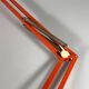 1960s 1970s Desk Lamp Scissor Lamp Metal Space Age Design
