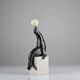 Art Deco Chryselephantine Sculpture Sea Lion att. Marcel-André Bouraine, 1900s