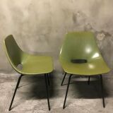 Chaise "Tonneau" Pierre Guariche, édition Steiner