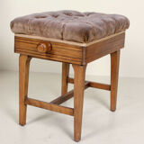 Antique piano stool