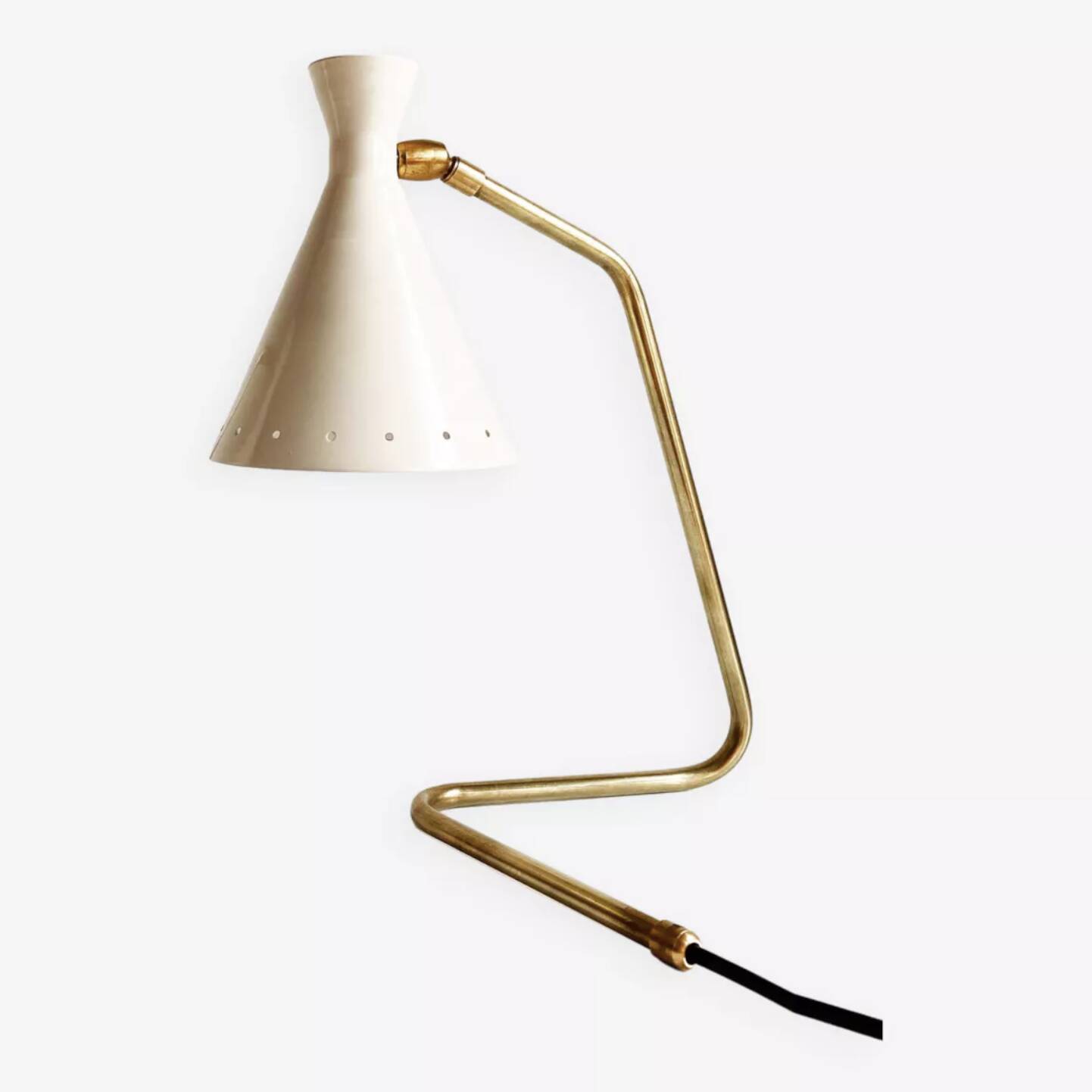 Italian "cocotte" lamp, 1950s design