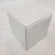 Set of 2 italian marble pedestals or side tables, 1980's