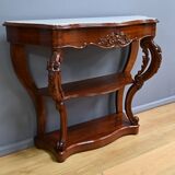 Mahogany Console, Napoleon III Period – Part 2 of the 19th Century