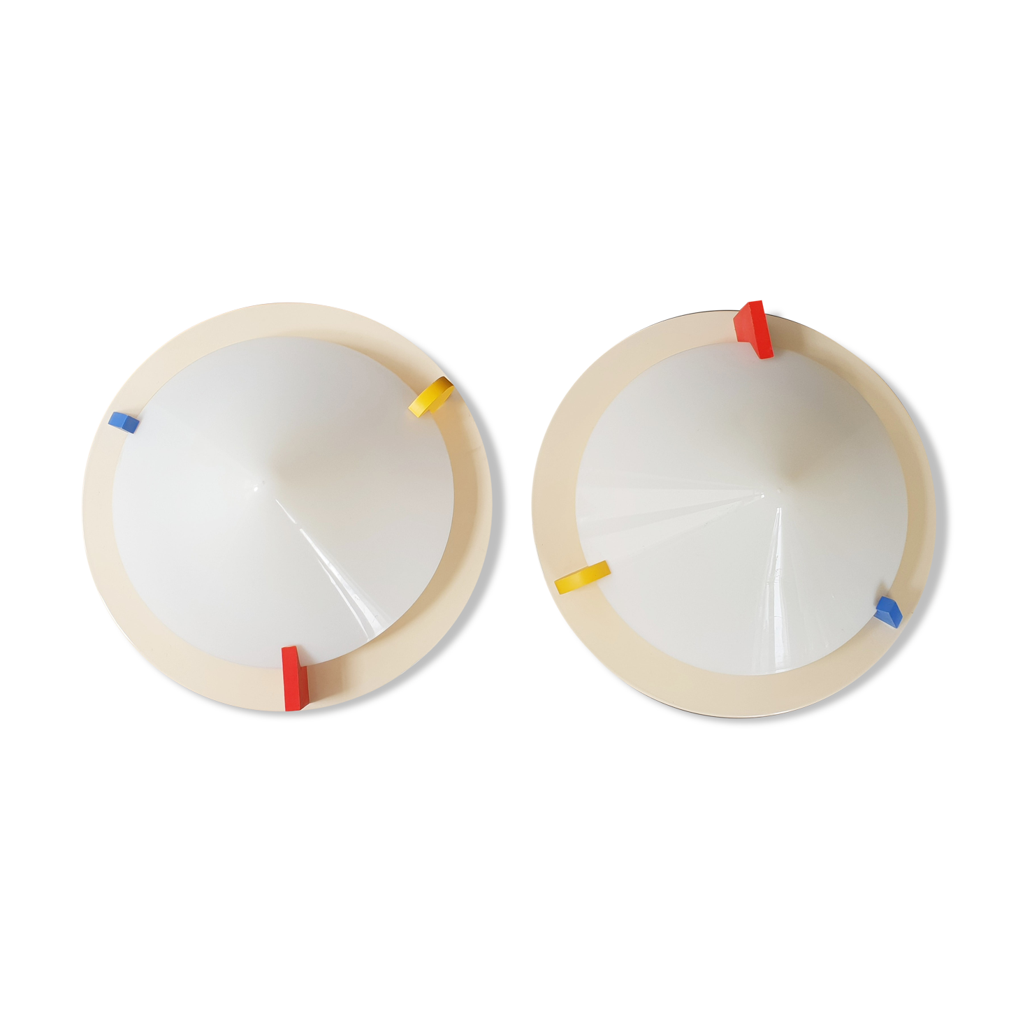 Pair of IKEA ceiling lights, 1980