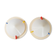 Pair of IKEA ceiling lights, 1980
