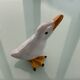 Canard en céramique signé