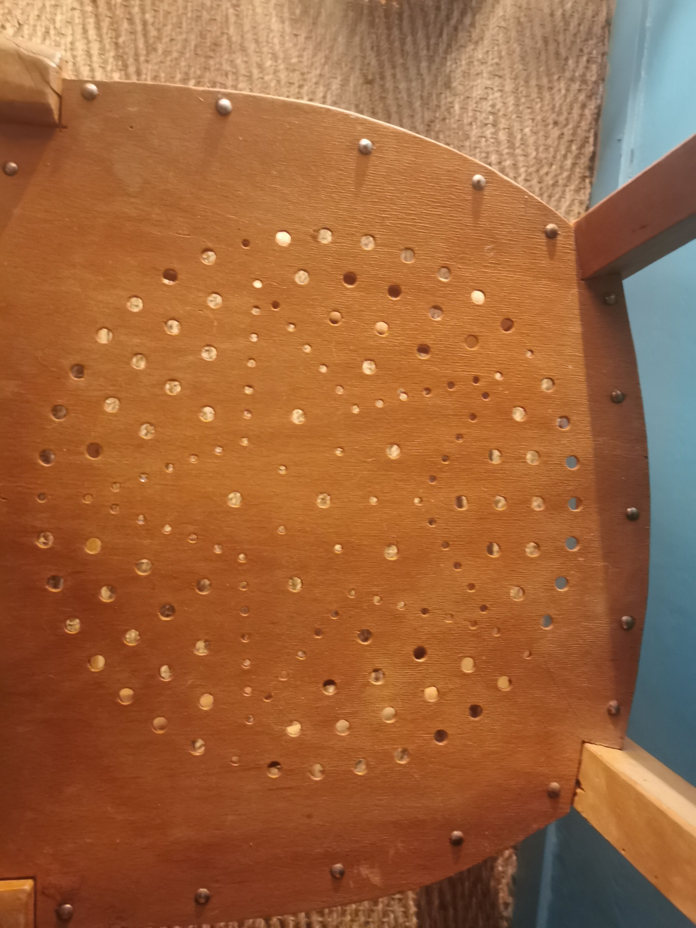 Bistro chair pattern openwork star