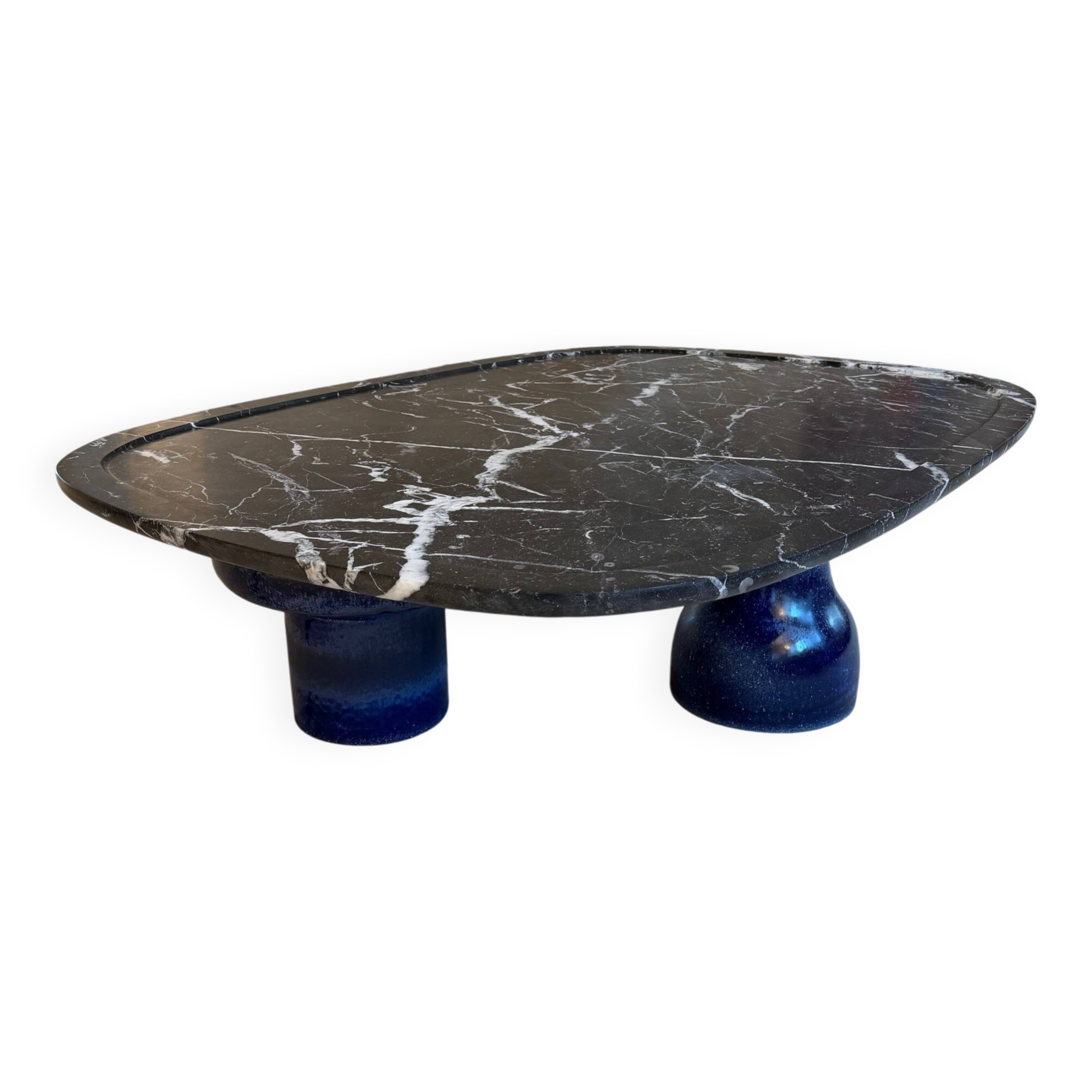 Unique coffee table designed by architects Le Berre and Vevaud