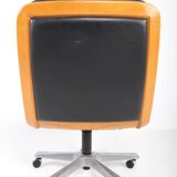 Leather office chair by Eugen Schmidt