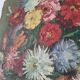 Table bouquet of vintage dahlias