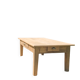 table ancienne en chêne massif restaurée