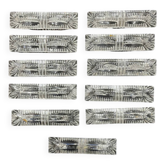 11 crystal knife holders