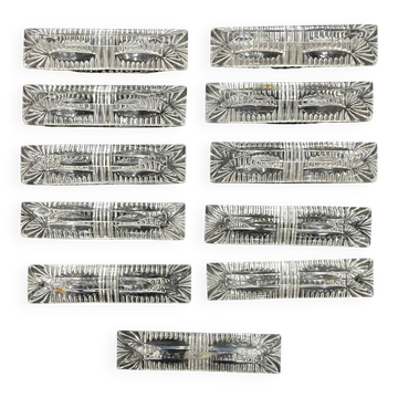 11 crystal knife holders