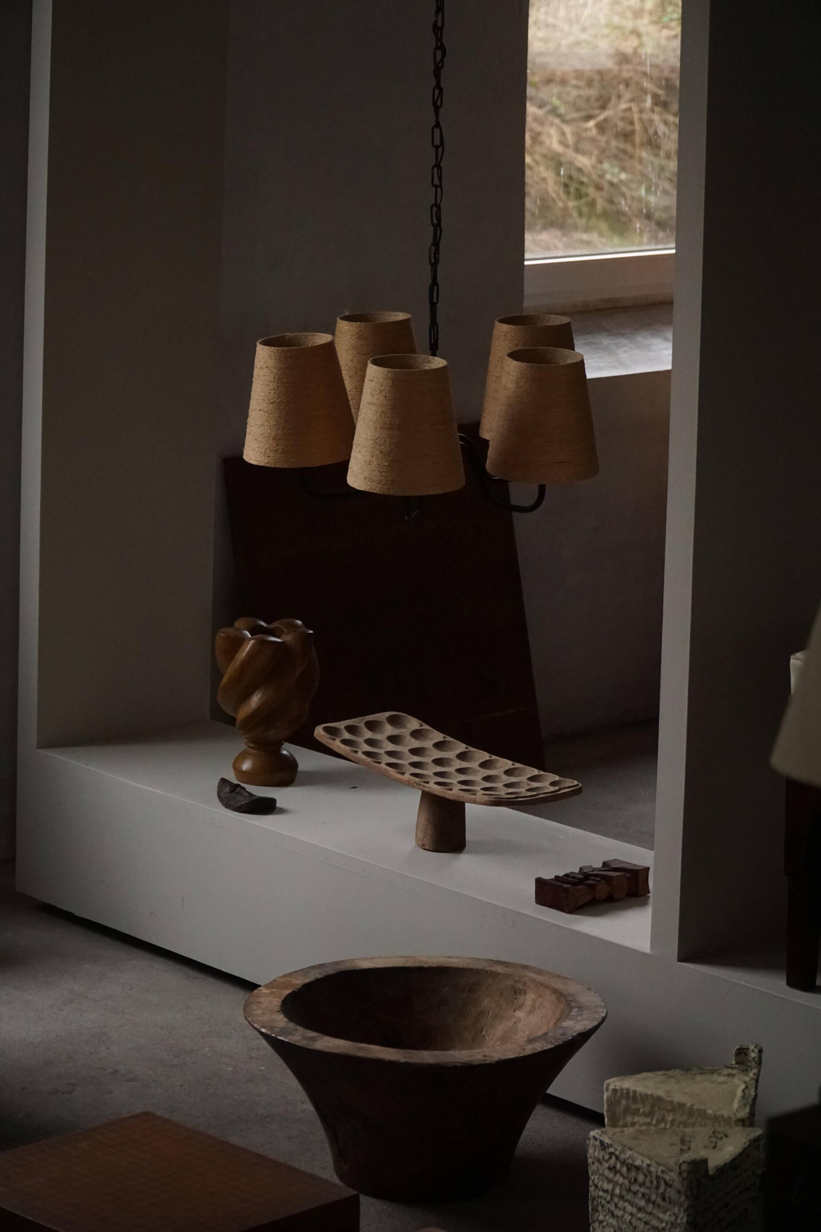 Plateau de jeu traditionnel africain / Objet sculptural, début du XXe siècle