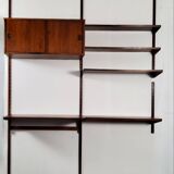 Scandinavian modular wooden office shelf - Design Kai Kristiansen