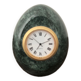 Stone paperweight clock