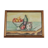 Oil painting on canvas depicting Still Life, Serini, 1994