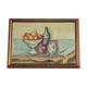 Oil painting on canvas depicting Still Life, Serini, 1994
