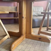 Table en pin massif