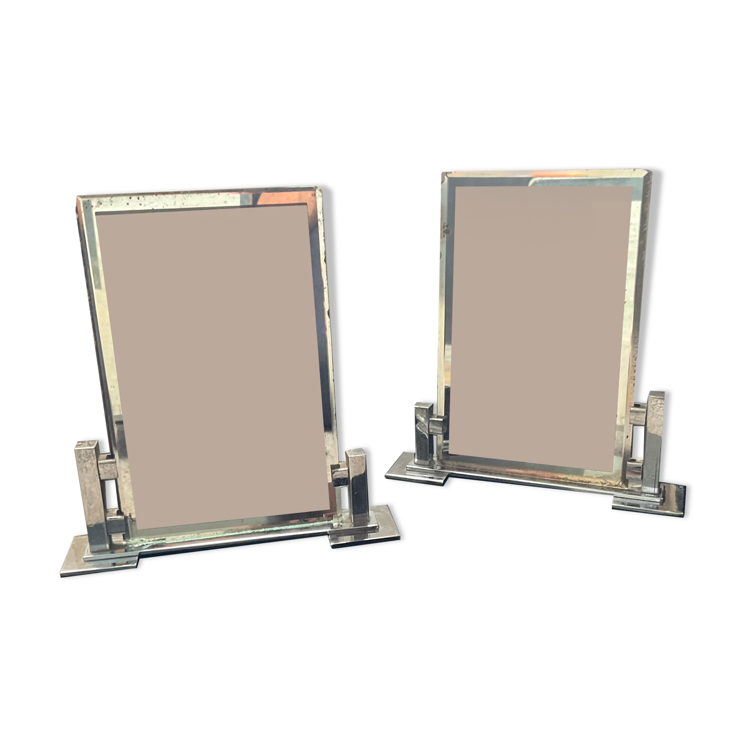 Pair of Art Deco frame to pose
