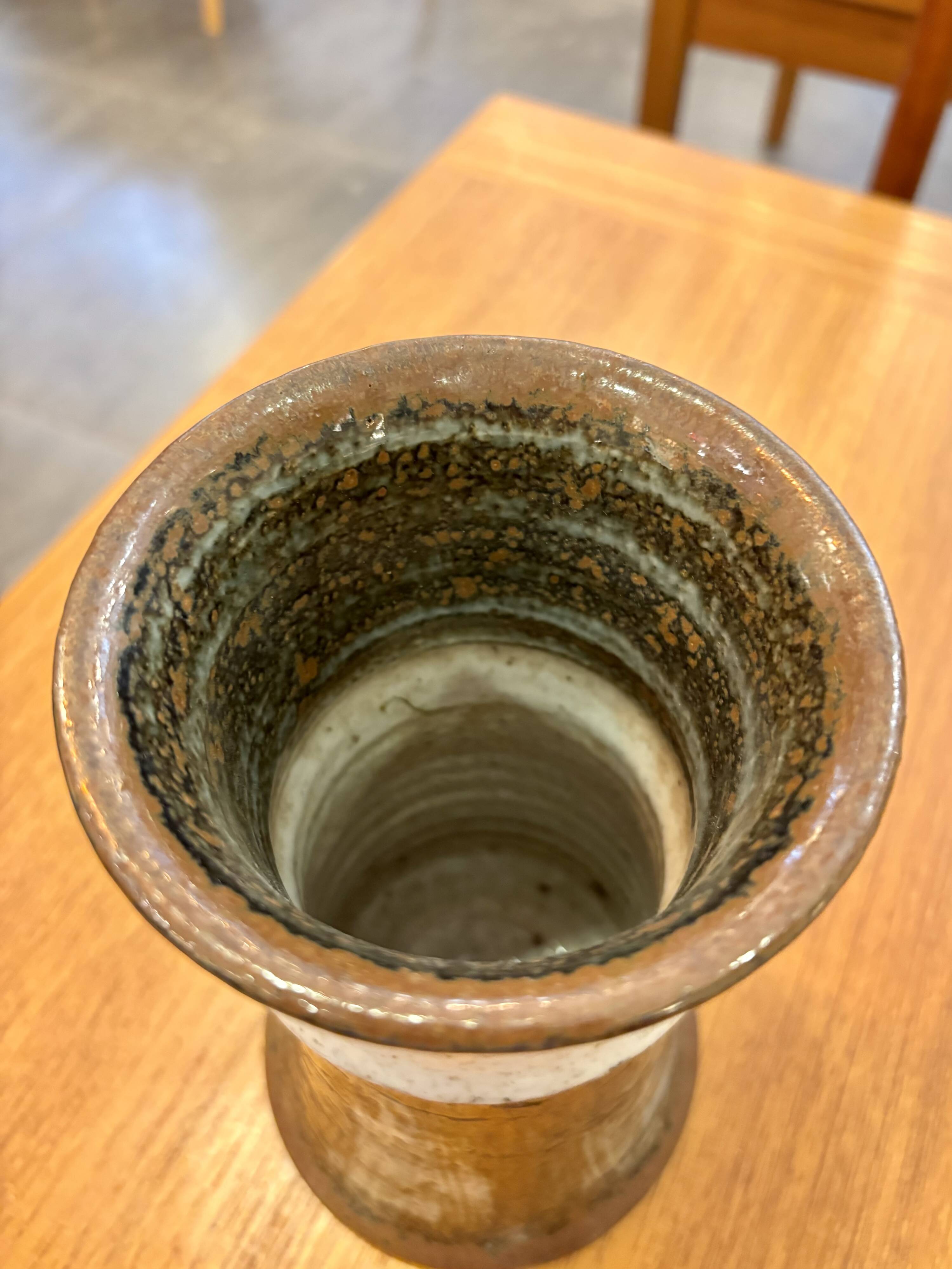 Vase, Art ceramics - Drejargruppen, Rörstrand, Sweden, 1973