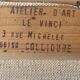 HST painting "Port de Collioure" by Vincent Pulpito + gallery stamp frame