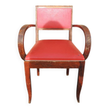 Old Bridge Armchair in Red Skai