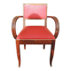 Old Bridge Armchair in Red Skai