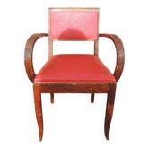 Old Bridge Armchair in Red Skai