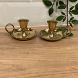 2 candle holders on dormant