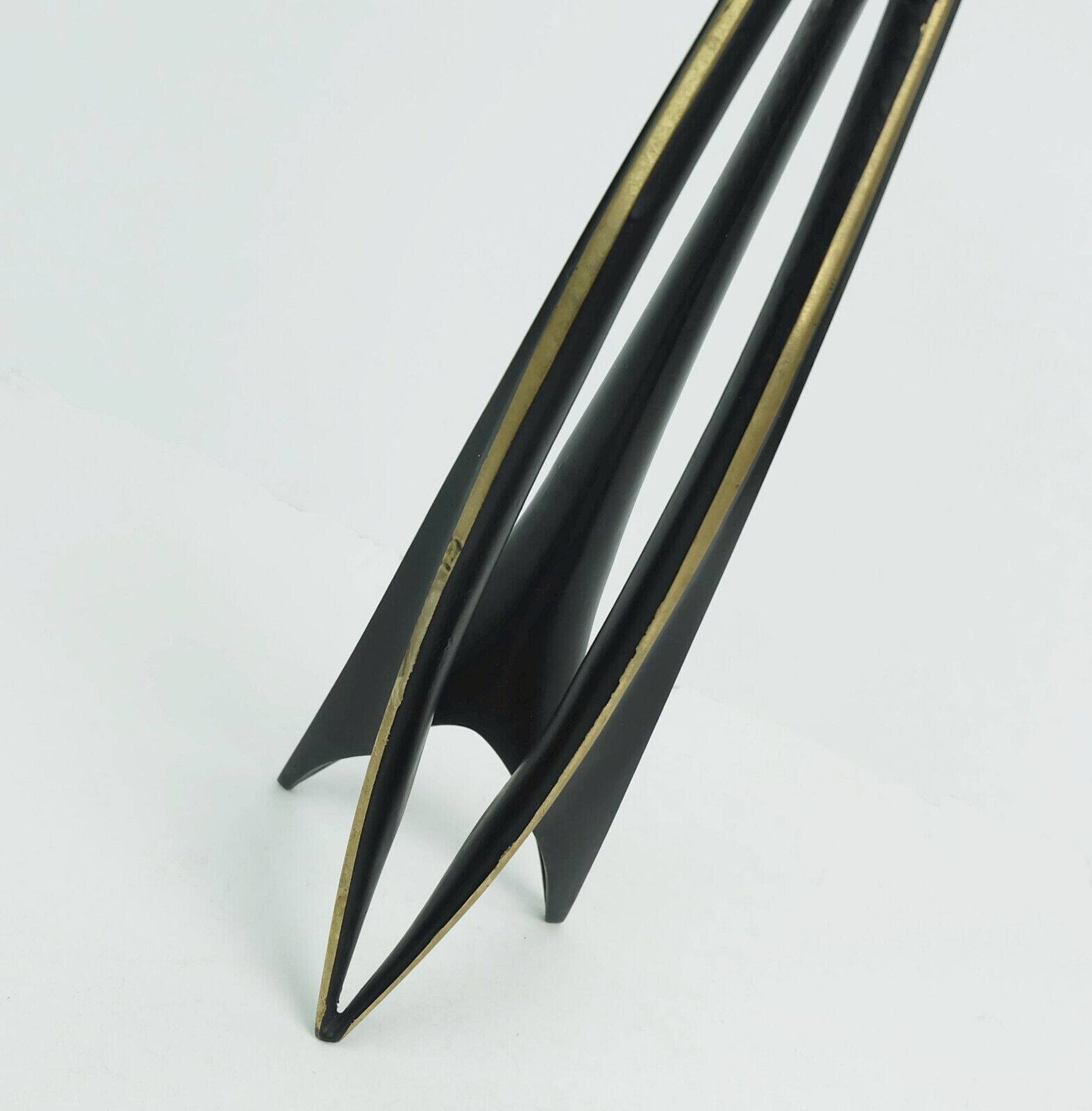 1950s mid century candle holder klaus ullrich faber & schumacher
